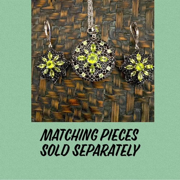 Peridot and Black Spinel Ring - Picture 10 of 10